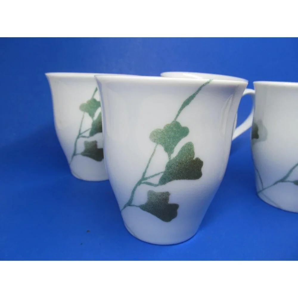Dansk Whisperwoods Ginko Branch Set Of Four 4